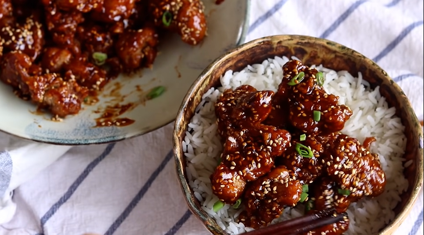 crispy sesame chicken recipe