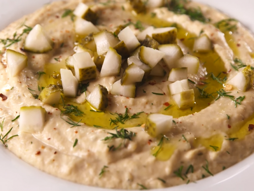 dill pickle hummus recipe