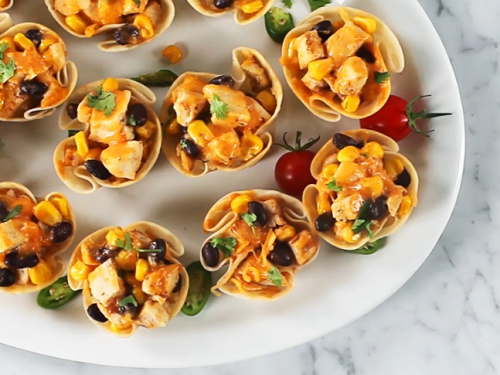 easy enchilada cups recipe