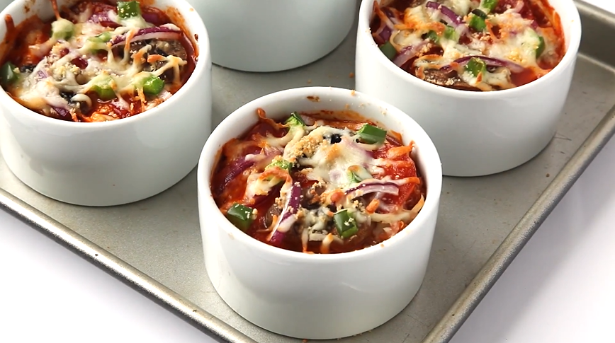 easy quinoa pizza bowls recipe