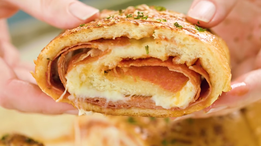 easy stuffed stromboli recipe