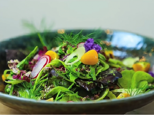 farmers' market bowl with green goddess sauce recipe