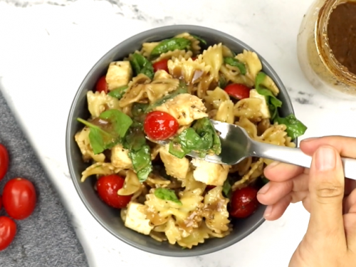 fresh mozzarella pasta salad recipe