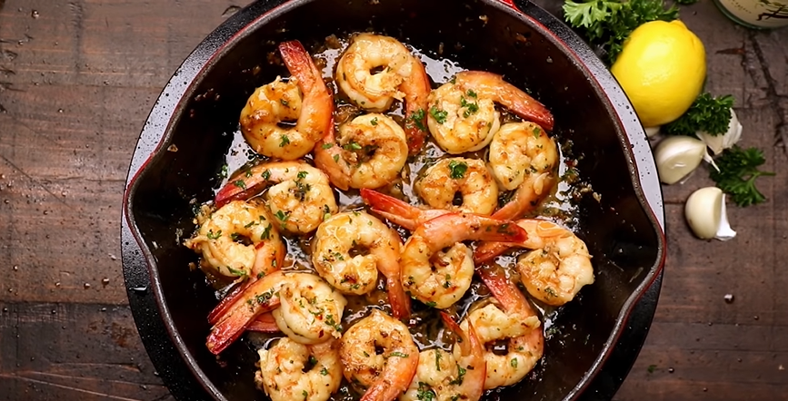 garlic butter shrimp scampi recipe