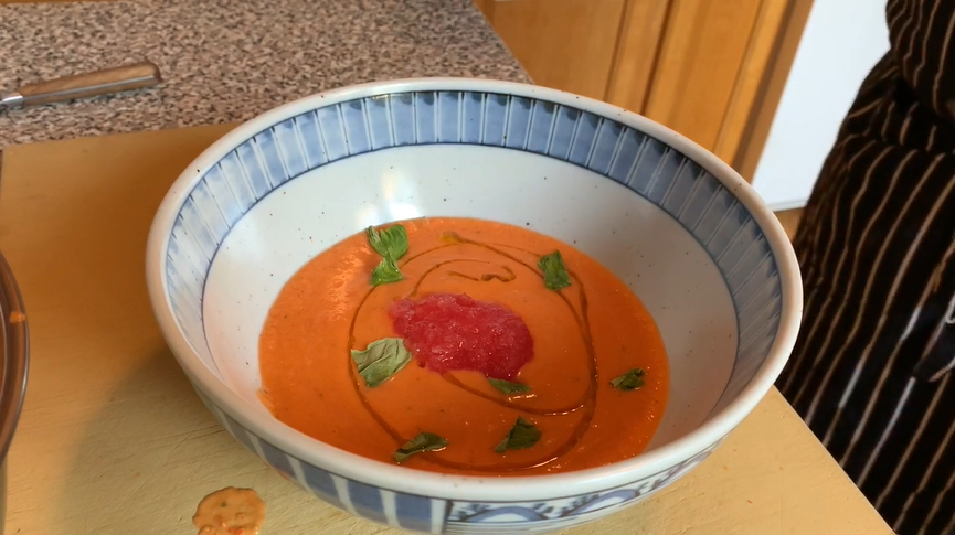 gazpacho granita recipe