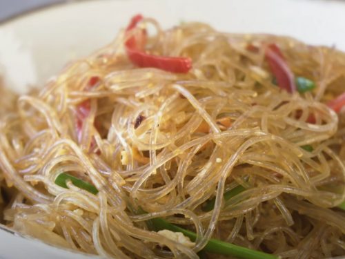 Stir Fry Glass Noodles Recipe