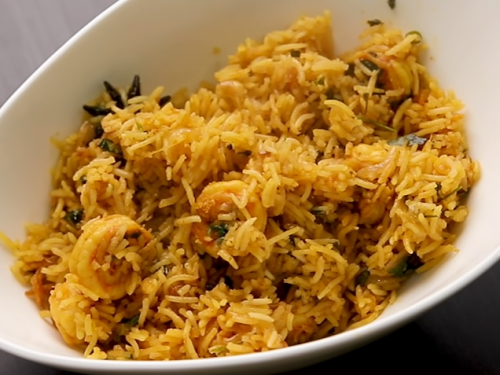 goan prawn pulao recipe