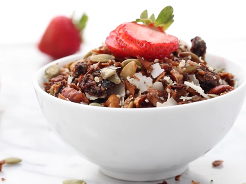 grain-free granola recipe