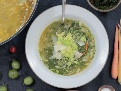 green minestrone recipe