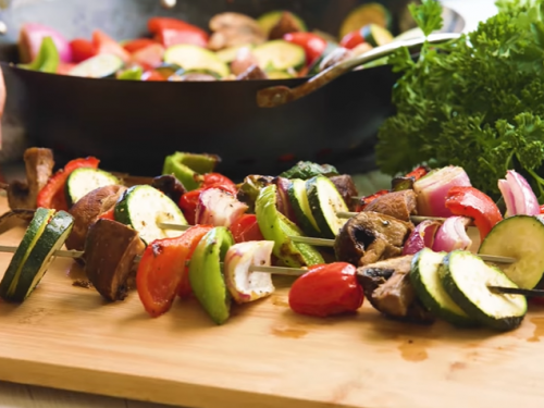 grilled vegetable kabobs recipe