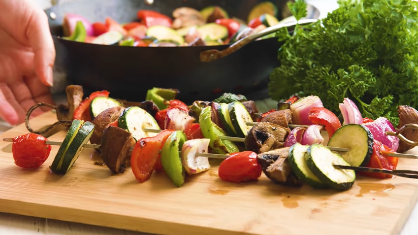 grilled vegetable kabobs recipe