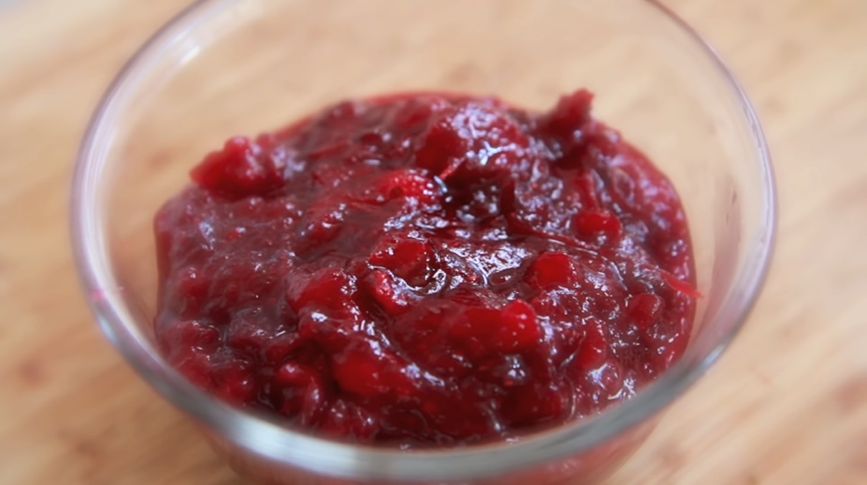 homemade cranberry sauce recipe