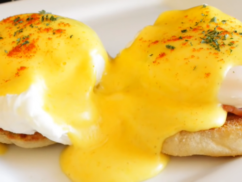 homemade eggs benedict recipe