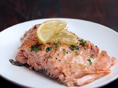 honey garlic butter salmon in foil recipe