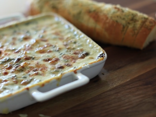 hot spinach artichoke dip recipe