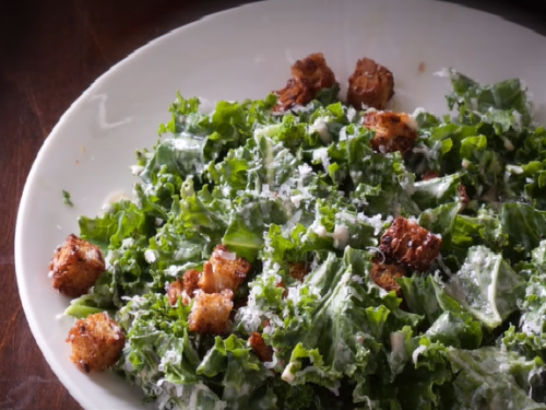 kale caesar salad recipe