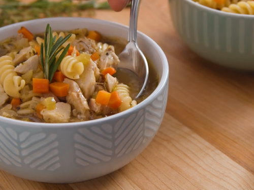 leftover turkey noodle soup recipe