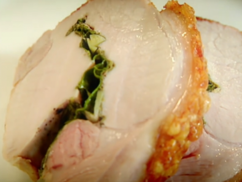 lemon salt roasted pork loin recipe