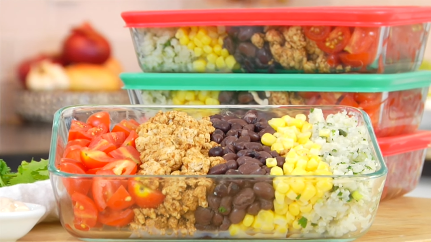 meal prep burrito bowls recipe