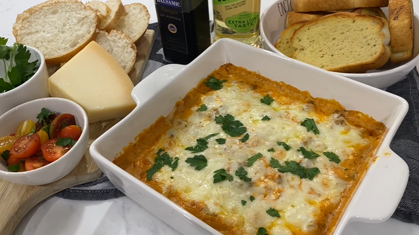 mexican lasagna chip dip recipe