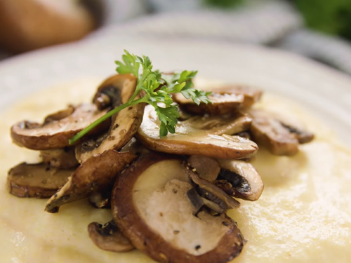 oven baked creamy cheese polenta recipe