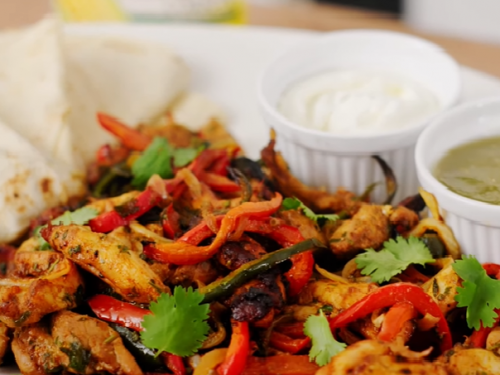 oven chicken fajita recipe