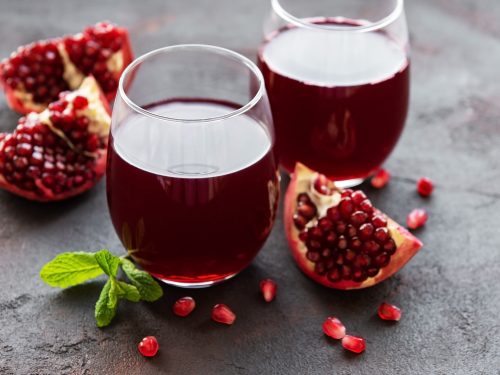 pomegranate mimosa with hard cider recipe