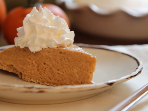 pumpkin chiffon pie recipe