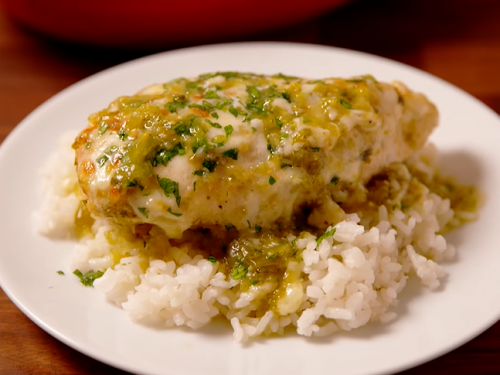 salsa verde chicken bake recipe