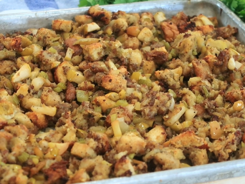 sausage & apple stuffing recipe