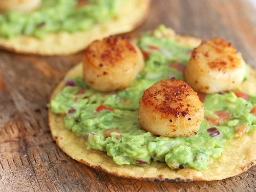 scallop tostadas recipe