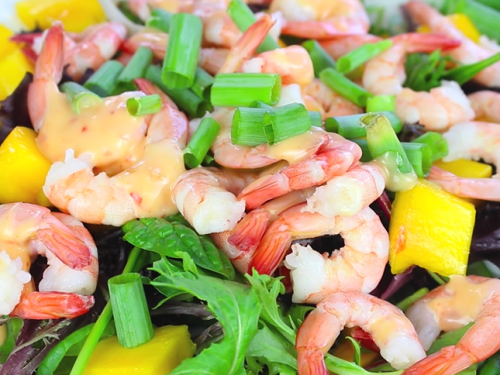 shrimp, jicama and mango salad recipe