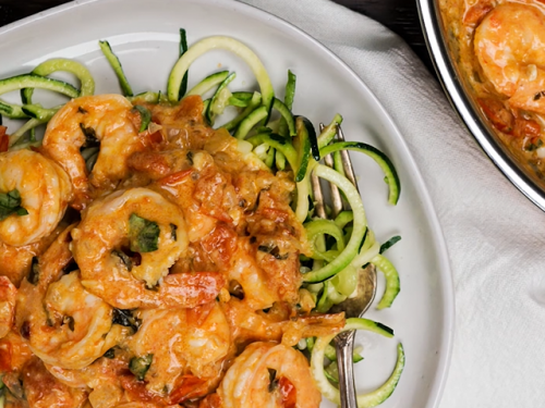 shrimp with coconut curry tomato sauce recipe