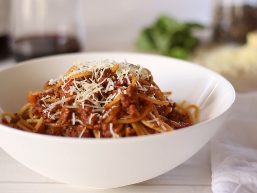 spaghetti bolognese recipe