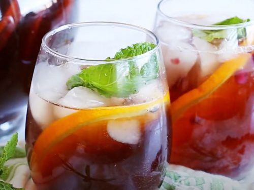 Sparkling Pomegranate Punch Recipe