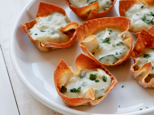 spinach artichoke wontons recipe