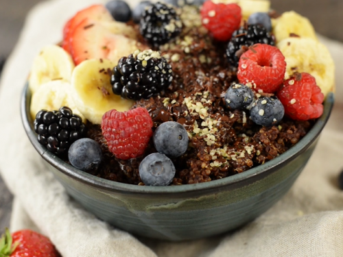 summer quinoa breakfast bowls recipe