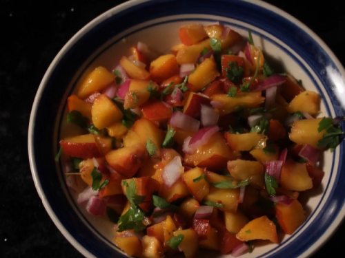 texan peach salsa recipe