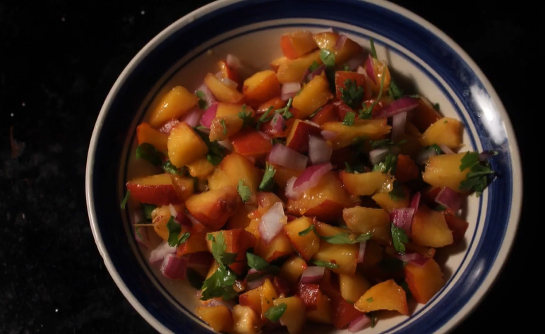 texan peach salsa recipe