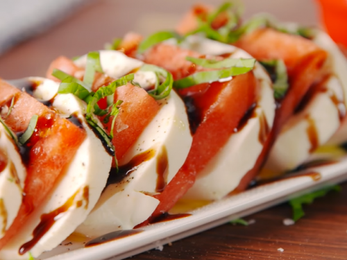 watermelon caprese salad recipe