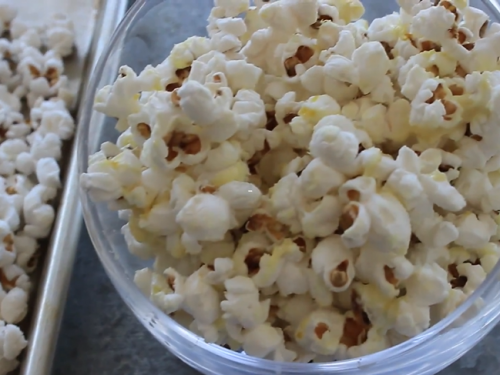 white chocolate lemon popcorn recipe