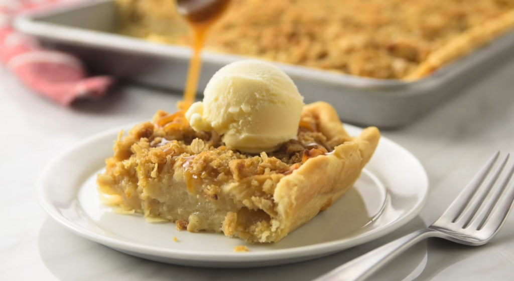 caramel apple slab pie recipe