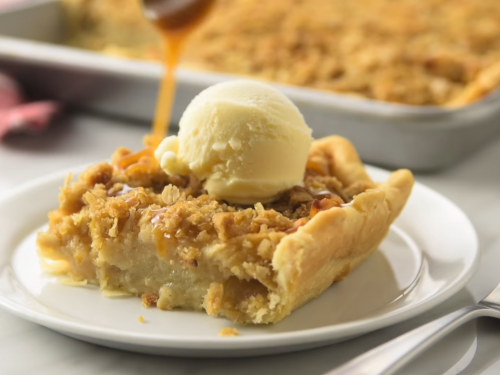 caramel apple slab pie recipe