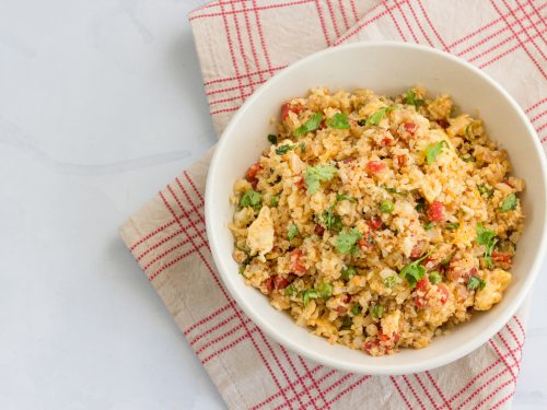 cauliflower fried rice recipe