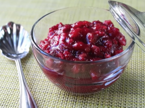 cranberry, clementine, and pumpkin seed conserve recipe