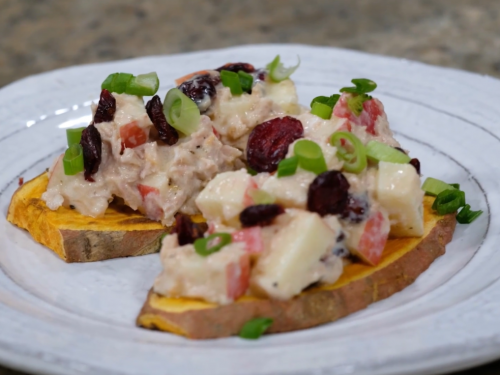 tuna and apple curried salad compote recipe