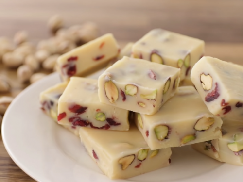 white chocolate cashew fudge recipe